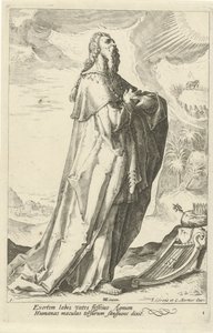 David Det Gamle Testamentes profeter (serietitel) af Jacob Matham (attributed to)