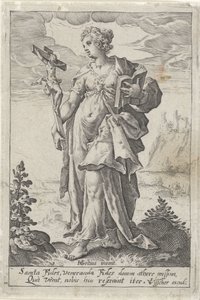 Tro (Fides) af Jacob Matham (attributed to)