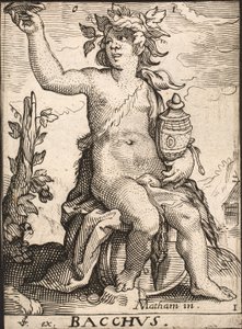Bacchus af Jacob Matham