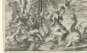 Bacchus forvandler sine fanger til delfiner