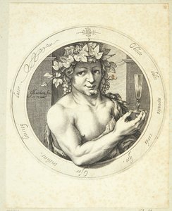 Bacchus af Jacob Matham
