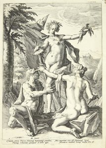 De tre skæbnegudinder af Jacob Matham