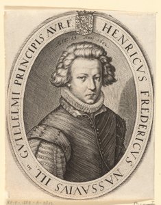 Frederik Henrik, prins af Oranien i 1602 af Jacob Matham