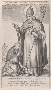 H. Augustine af Jacob Matham