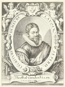 Jan van de Velde den ældre af Jacob Matham