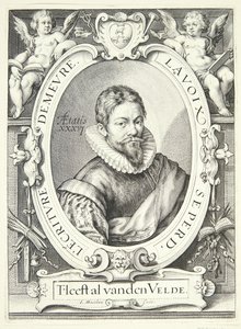 Jan van de Velde den ældre af Jacob Matham