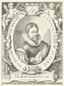 Jan van de Velde den ældre af Jacob Matham