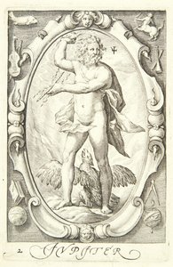 Jupiter af Jacob Matham