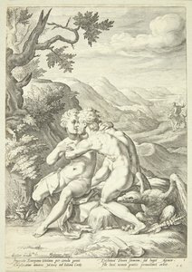 Jupiter og Europa af Jacob Matham