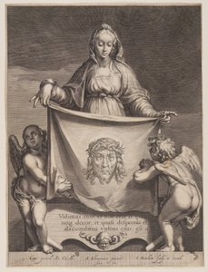 Sankt Veronica holder sudariet af Jacob Matham