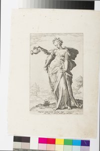 Temperance (gravering) af Jacob Matham
