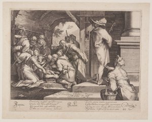 Hyrdernes tilbedelse af Jacob Matham
