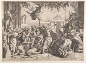 Slavens mirakel af Jacob Matham