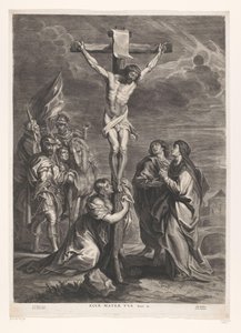 Kristus på korset Ecce mater tua (titel på objekt) af Jacob Neefs