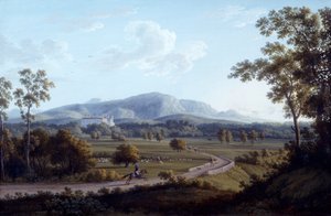 View of Persano, af Jacob Philipp Hackert (1737-1807)