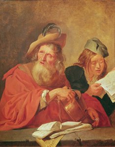 Hurdy-Gurdy-spilleren, 1678