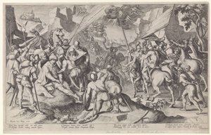 Omvendelse af Paulus af Jacob de Gheyn (II) (attributed to workshop of)