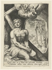 Den gode morder som angrende synder Otte angrende syndere fra Det Gamle og Nye Testamente (serietitel) af Jacob de Gheyn (II) (workshop of)