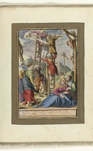 Korstagning Passion of Christ (serietitel) af Jacob de Gheyn (II)
