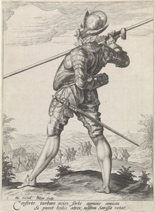Pieker Officerer og soldater (serietitel) af Jacob de Gheyn (II)
