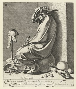 Sovende marts af Jacob de Gheyn (III)