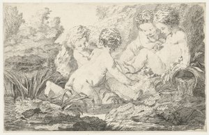 Allegorisk børnegruppe