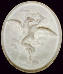 Jupiter og Ganymedes (olie på lærred)