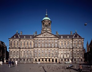 Udsigt over det kongelige palads