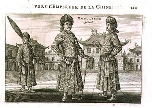Mongolere, fra en beretning om en hollandsk ambassade til Kina