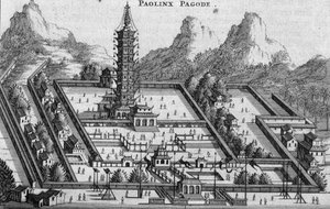 Paolinx Pagoda, fra en beretning om en hollandsk ambassade til Kina af Jacob van Meurs