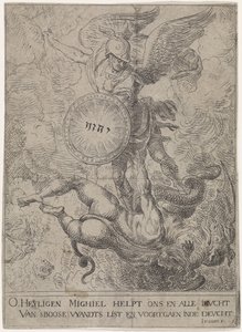 Sankt Michael vogter himlens porte af Jacob van Oost (I)