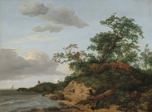 Klitter ved havet, 1648. af Jacob van Ruisdael