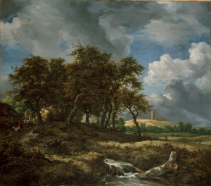 Landskab nær Muiderberg, begyndelsen af 1650
