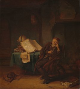 Filosof i hans Studie af Jacob van Spreeuwen