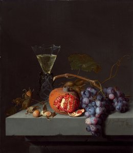 Stilleben med frugt, 1675.