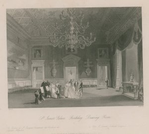 Fødselsdagsfejring i en tegnestue ved St James