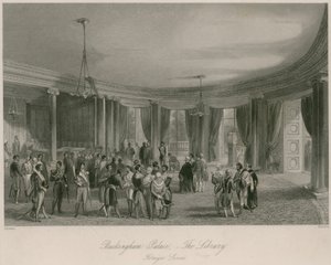 Buckingham Palace, biblioteket, udenlandske Levee