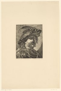 Selvportræt af Rembrandt af Jacobus Adrianus Weiland