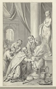 Salomons afgudsdyrkelse af Jacobus Buys