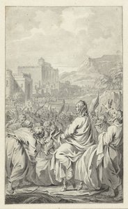 Indtoget i Jerusalem af Jacobus Buys
