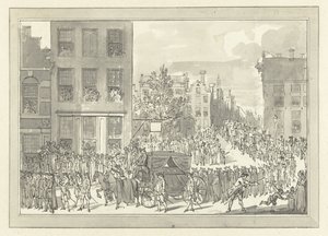 Begravelse af Wolter Jan Gerrit baron Bentinck i Amsterdam, 28. august 1781