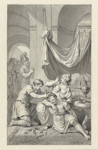 Samson og Delila af Jacobus Buys