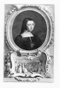 Portræt af Katarina af Aragon, 1743