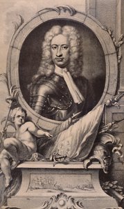 Charles Mordaunt, jarl af Peterborough og Monmouth, engelsk soldat, c1740 1894 af Jacobus Houbraken