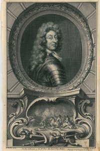 Frederik, hertug af Schomberg, 1739 af Jacobus Houbraken