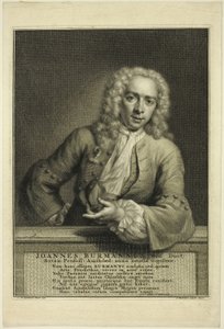 J. Burmannus af Jacobus Houbraken