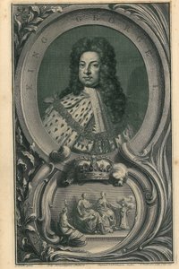 Kong George I af Jacobus Houbraken