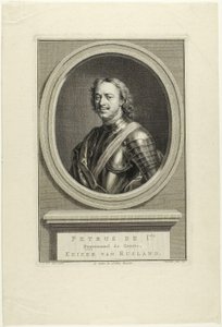 Peter I af Rusland af Jacobus Houbraken