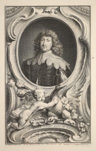 Portræt af George, Lord Digby, Earl of Bristol, illustration fra 