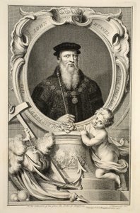 Portræt af John Russell, illustration fra 